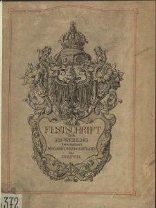 Festschrift zur Einweihung des neuen Regierungs-Geb&auml;udes zu Stettin