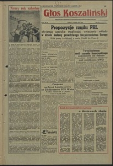 Głos Koszaliński. 1954, wrzesień, nr 207