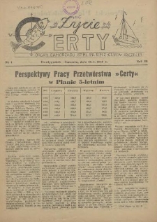Życie CERTY. R.3, 1956 nr 3