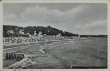 [Ostseebad Heringsdorf, Strand mit Seebrücke]