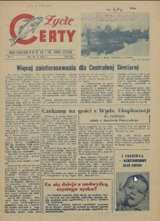Życie CERTY. R.3, 1956 nr 8
