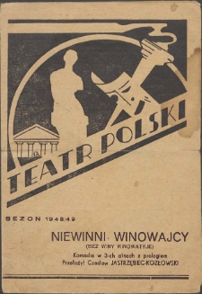 Zemsta : Państwowy Teatr Polski, sezon 1950
