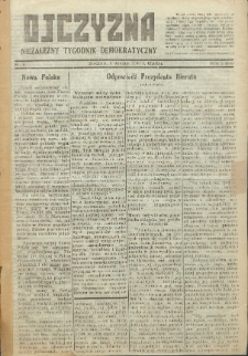 Ojczyzna : niezależny tygodnik demokratyczny. 1946 nr 3