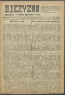 Ojczyzna : niezależny tygodnik demokratyczny. 1946 nr 43