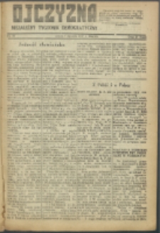 Ojczyzna : niezależny tygodnik demokratyczny. 1947 nr 50