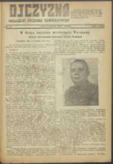 Ojczyzna : niezależny tygodnik demokratyczny. 1947 nr 52