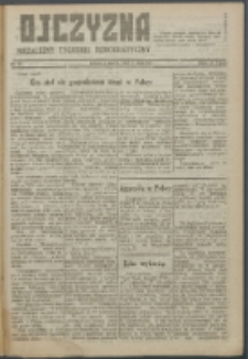 Ojczyzna : niezależny tygodnik demokratyczny. 1947 nr 58