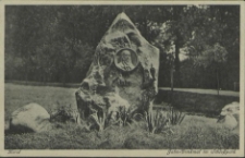 [Gelsenkirchen] Horst, Jahn Denkmal im Schlo&szlig;park