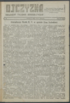 Ojczyzna : niezależny tygodnik demokratyczny. 1947 nr 65