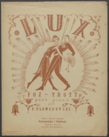 Lux : fox-trott : pour piano