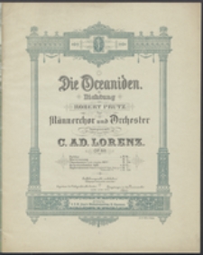 Die Oceaniden : für Männerchor und Orchester : Op. 60