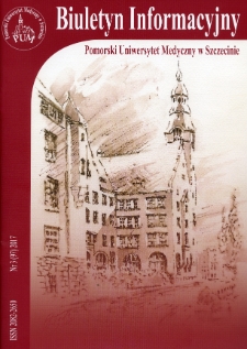 Biuletyn Informacyjny - Pomorski Uniwersytet Medyczny w Szczecinie. Nr 3 (97), 2017