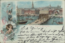 Gruss aus Stettin, Bollwerk mit Baumbrücke