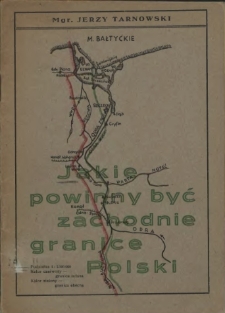 "Jakie powinny być zachodnie granice Polski"