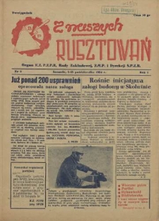 Z Naszych Rusztowań. R.1, 1954 nr 9