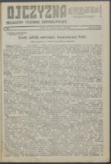 Ojczyzna : niezależny tygodnik demokratyczny. 1947 nr 68