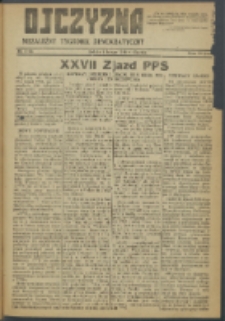 Ojczyzna : niezależny tygodnik demokratyczny. 1948 nr 84