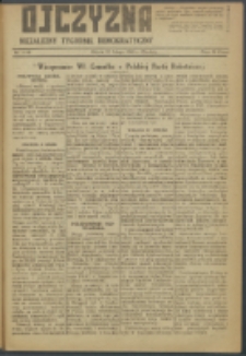 Ojczyzna : niezależny tygodnik demokratyczny. 1948 nr 85