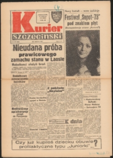 Kurier Szczeciński. 1973 nr 195 wyd. AB