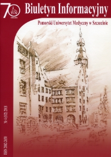 Biuletyn Informacyjny - Pomorski Uniwersytet Medyczny w Szczecinie. Nr 4 (102), 2018