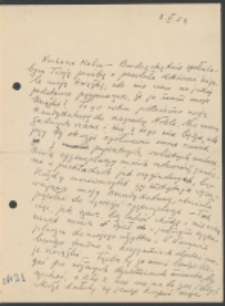 List Marii Dąbrowskiej do Heleny Hepke. List z 8.05.1959.