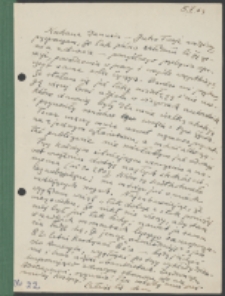 List Marii Dąbrowskiej do Danuty Hepke-Kelch. List z 5.05.1963.
