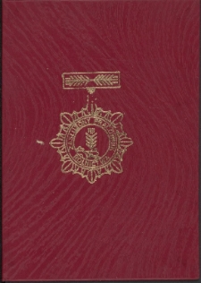 Legitymacja upoważniająca do noszenia odznaki "zasłużony pracownik rolnictwa"