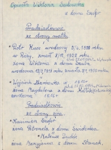 Dzieje mojej rodziny