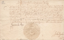 Pismo Zygmunta III Wazy, króla Polski potwierdzające zmianę opiekuna prawnego nad Wojciechem Erazmem Herburtem