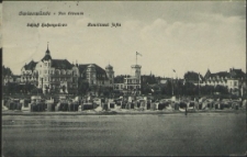 Swinemünde, Am Strande, Schloß Hohenzollern, Konditorei Jesta