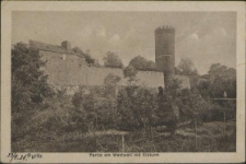 Pyritz, Partie am Westwall mit Eisturm