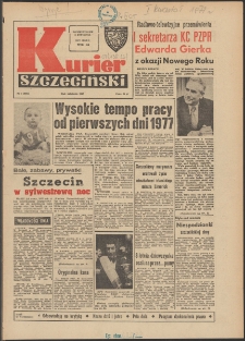 Kurier Szczeciński. 1977 nr 1 wyd.AB