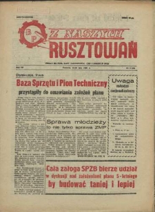 Z Naszych Rusztowań. R.3, 1956 nr 4