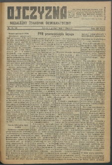 Ojczyzna : niezależny tygodnik demokratyczny. 1948 nr 109