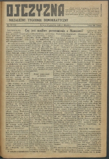 Ojczyzna : niezależny tygodnik demokratyczny. 1948 nr 111