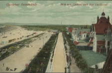 Ostseebad Swinemünde, Blick vom Kurhaus nach dem Leuchtturm