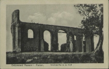 Ostseebad Rewahl in Pommern, Kirchen-Ruine zu Hoff