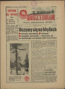 Z Naszych Rusztowań. R.4, 1957 nr 1