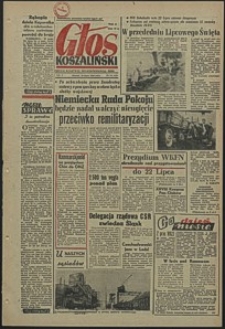 Głos Koszaliński. 1956, lipiec, nr 163