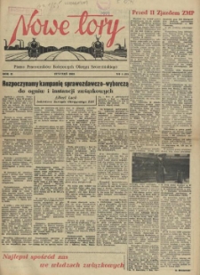 Nowe Tory : pismo pracownik&oacute;w DOKP w Szczecinie. R.2, 1955 nr 1