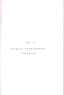 Kronika Miasta i Gminy Międzyzdroje. Tom 5. Związki Kombatantów