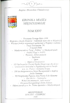 Kronika Miasta Międzyzdroje. Tom 26