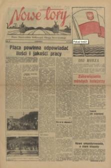 Nowe Tory : pismo pracownik&oacute;w DOKP w Szczecinie. R.2, 1955 nr 6