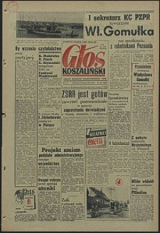 Głos Koszaliński. 1957, czerwiec, nr 134