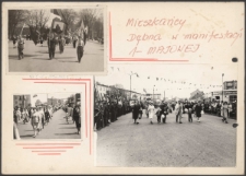 Album z fotografiami Dębna PRL 1954-1955