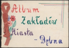 Album zakładów miasta Dębna PRL