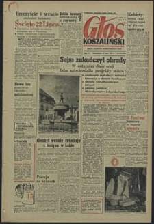Głos Koszaliński. 1957, lipiec, nr 167