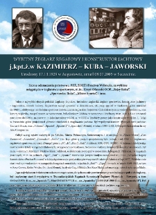 Poczet kapitanów żeglugi wielkiej - kpt. ż.w. Kazimierz Jaworski