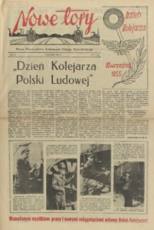 Nowe Tory : pismo pracownik&oacute;w DOKP w Szczecinie. R.2, 1955 nr 9