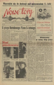 Nowe Tory : pismo pracowników DOKP w Szczecinie. R.3, 1956 nr 1